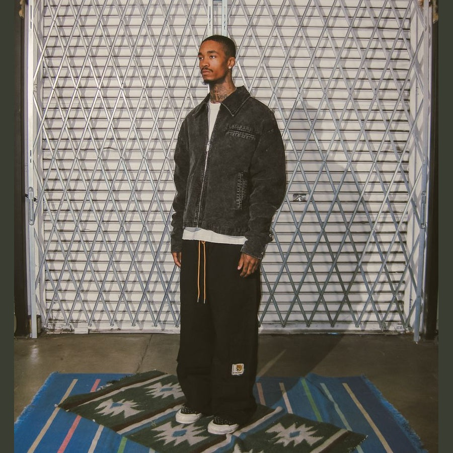 Repair Cargo Pants Black