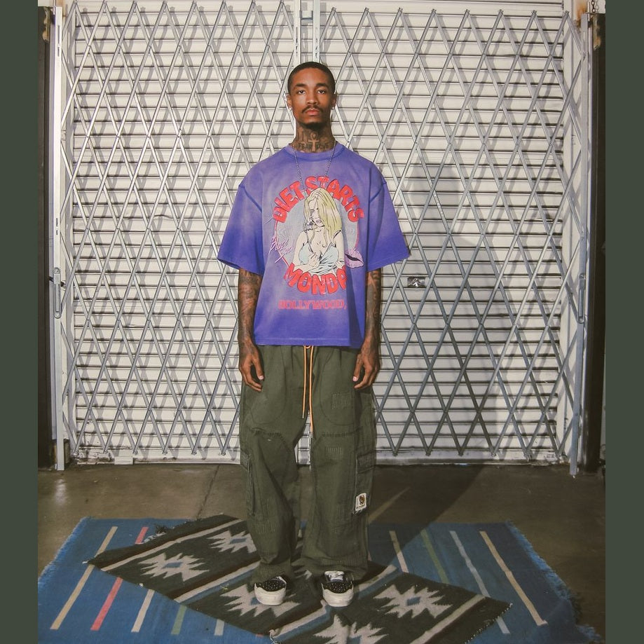 Hollywood SS Tee Purple