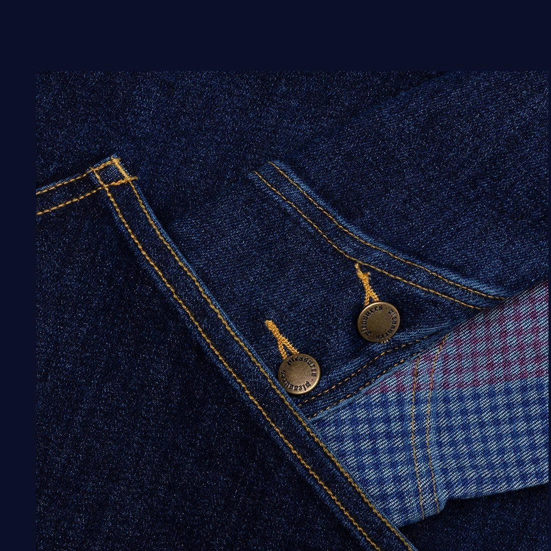 Pleasures x Richard Bernstein Cake Denim Jacket
