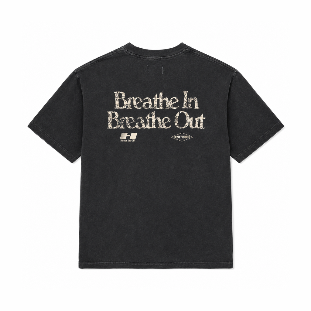 Breathe In  Breathe Out SS Tee
