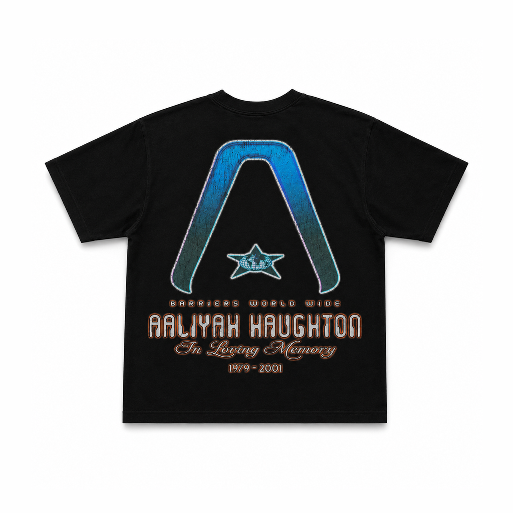 Barriers x Aaliyah "Signature" T-Shirt Black