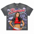 Barriers x Aaliyah "One in a Million" T-Shirt Vintage Grey