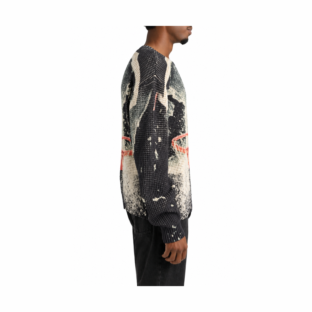 Break the Backboard Printed Sweater