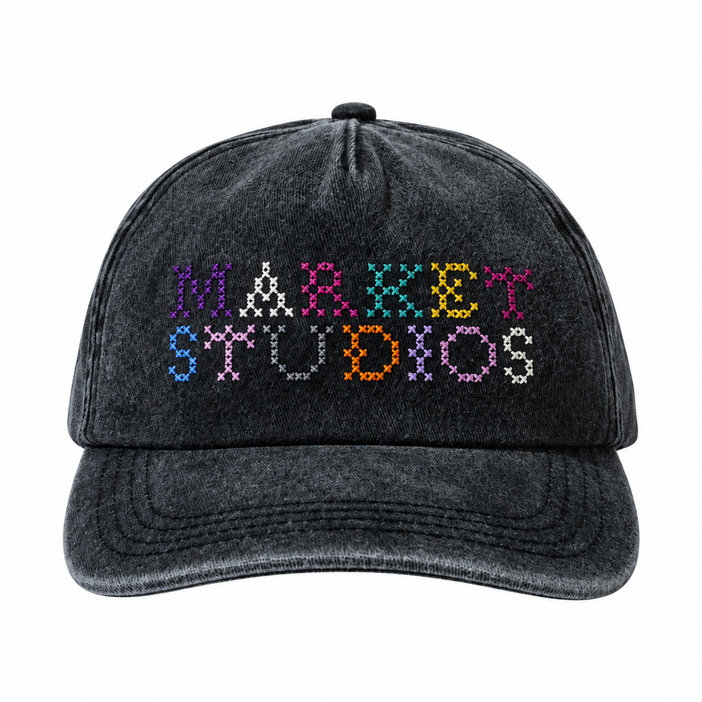Needlepoint 5-Panel Hat