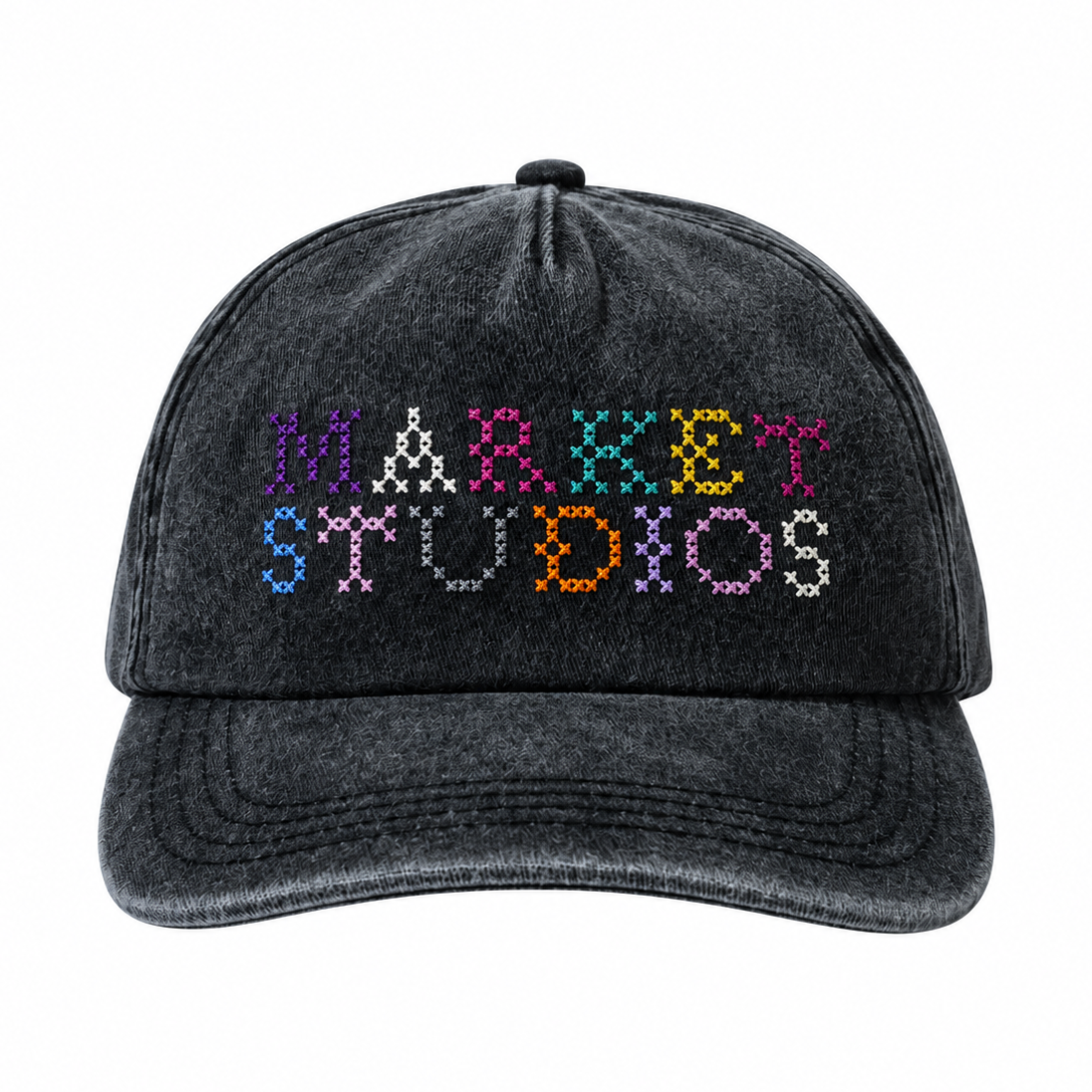 Needlepoint 5-Panel Hat