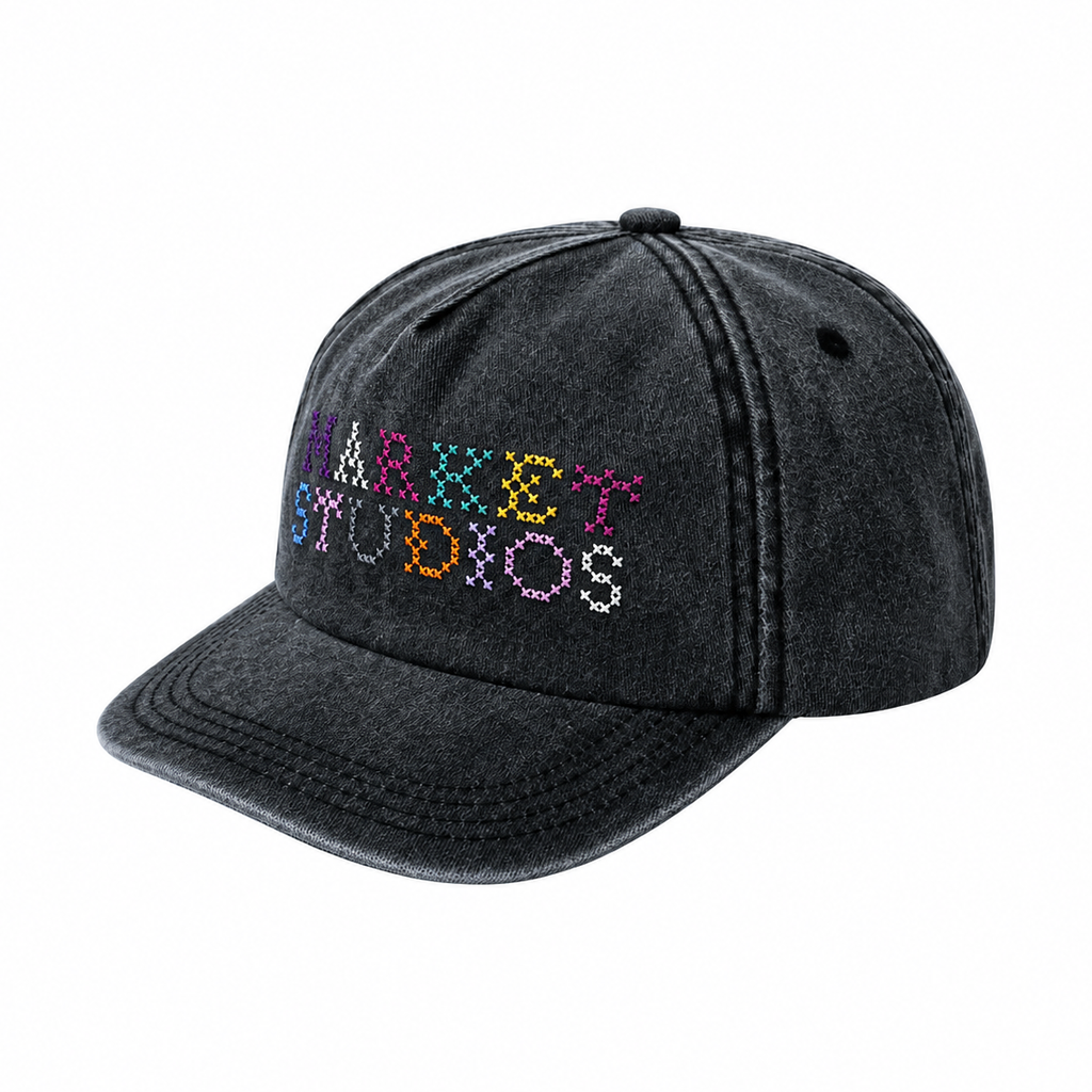 Needlepoint 5-Panel Hat