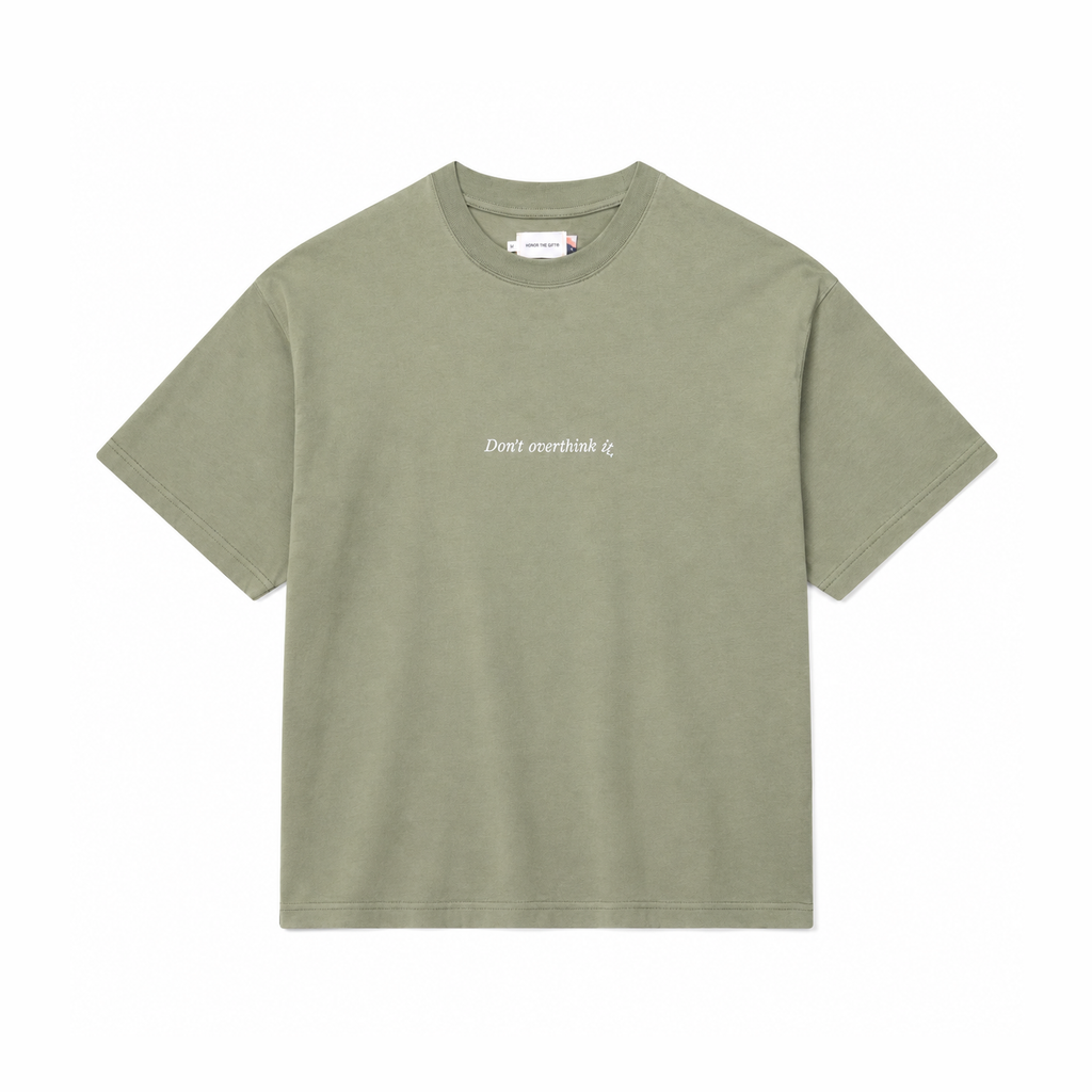 Don't Overthink It SS Tee