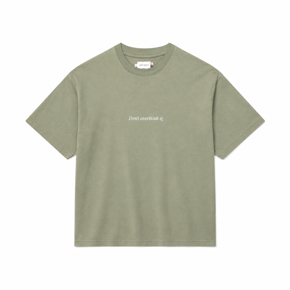 Don't Overthink It SS Tee