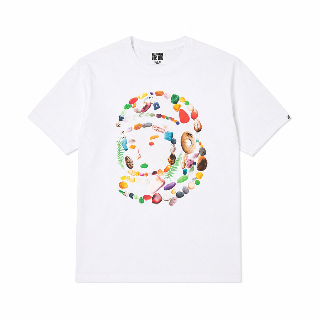Stones SS Tee White