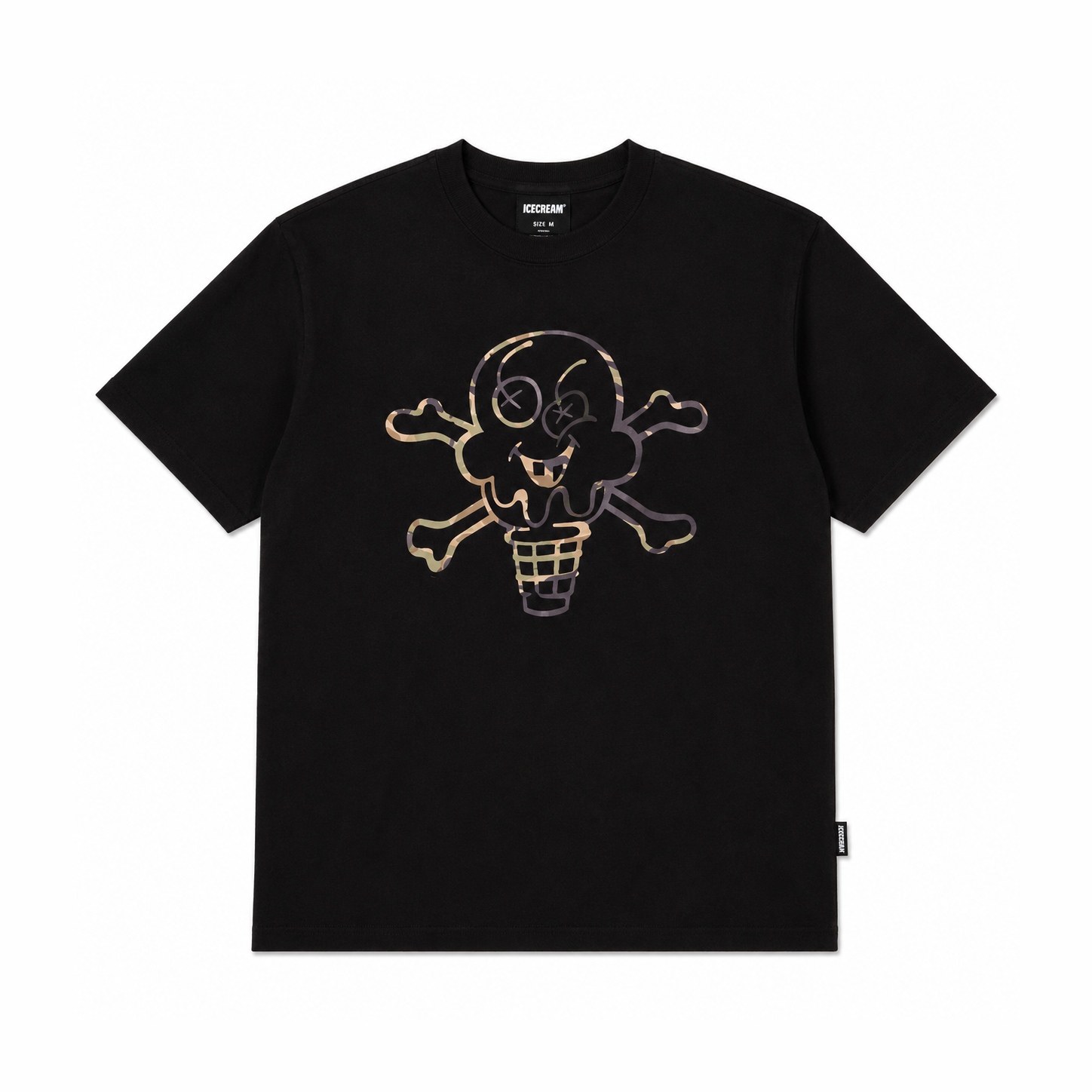 Icecream Hidden SS Tee Black