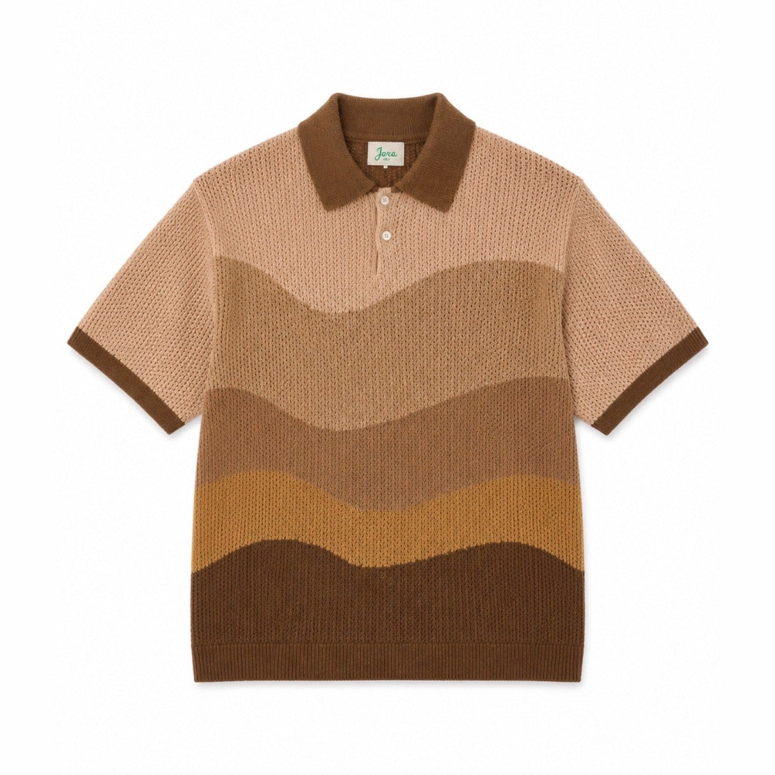 Open Knit Polo