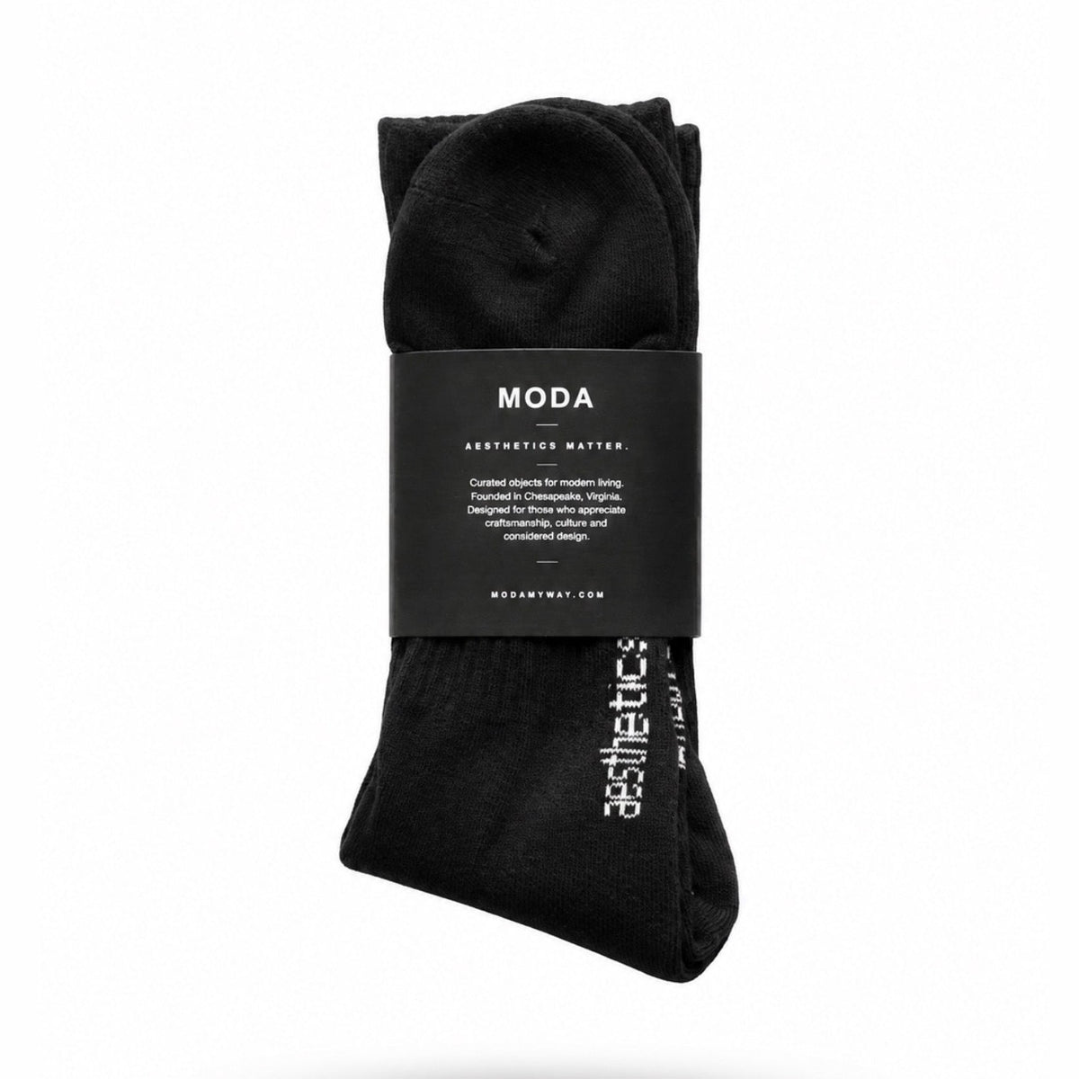 MODA Object No. 002 - Aesthetics Matter Crew Sock