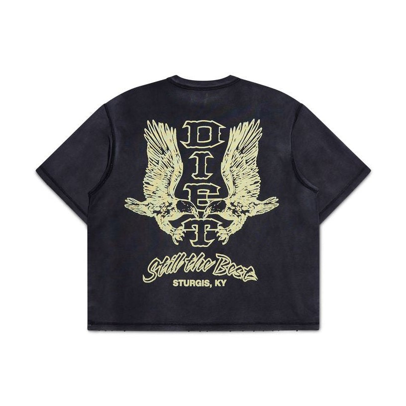 Winged Eagle Tee Vintage Blk