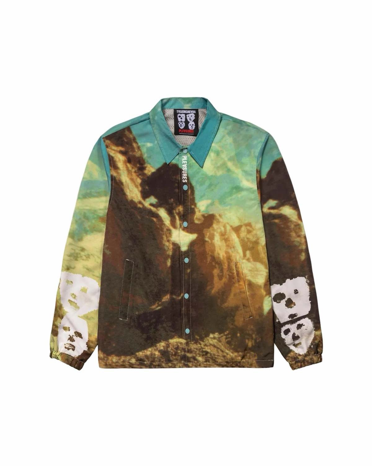 PLEASURES x Talking Heads Remain Coach Jacket