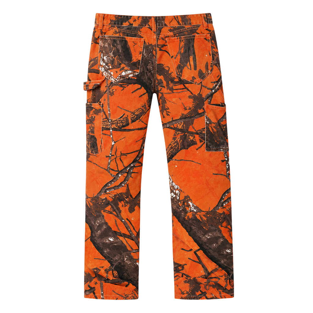 V603 Camo Carpenter Pants