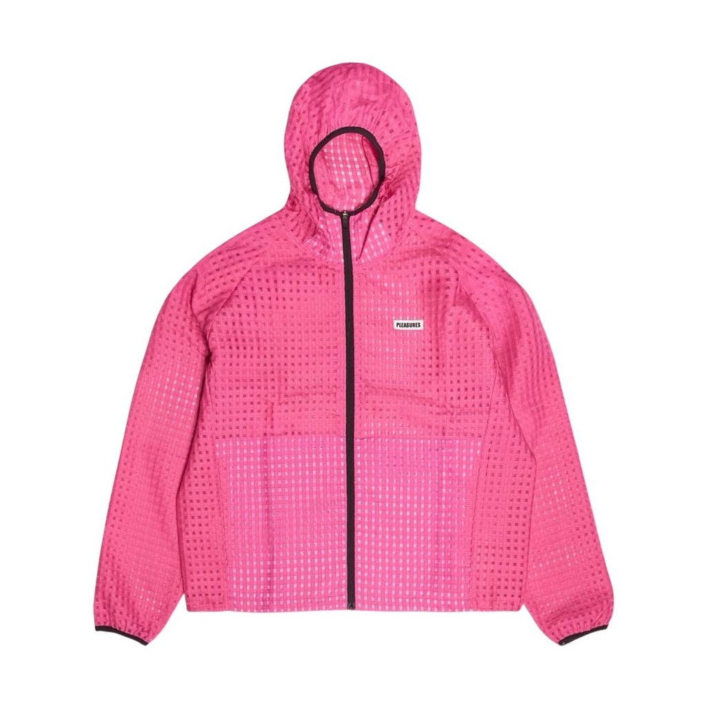 System Plaid Hooded Jacket