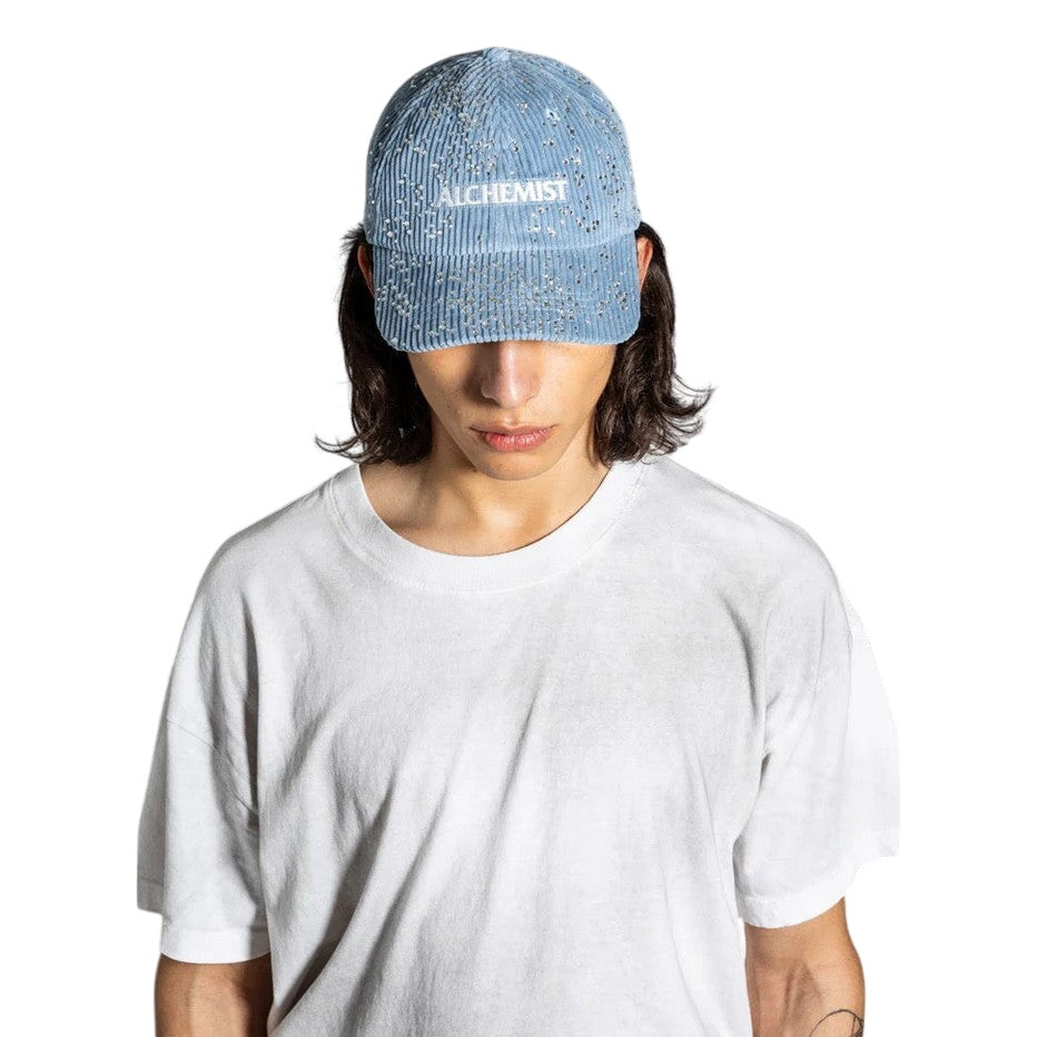 Crystal Corduroy Logo Trucker