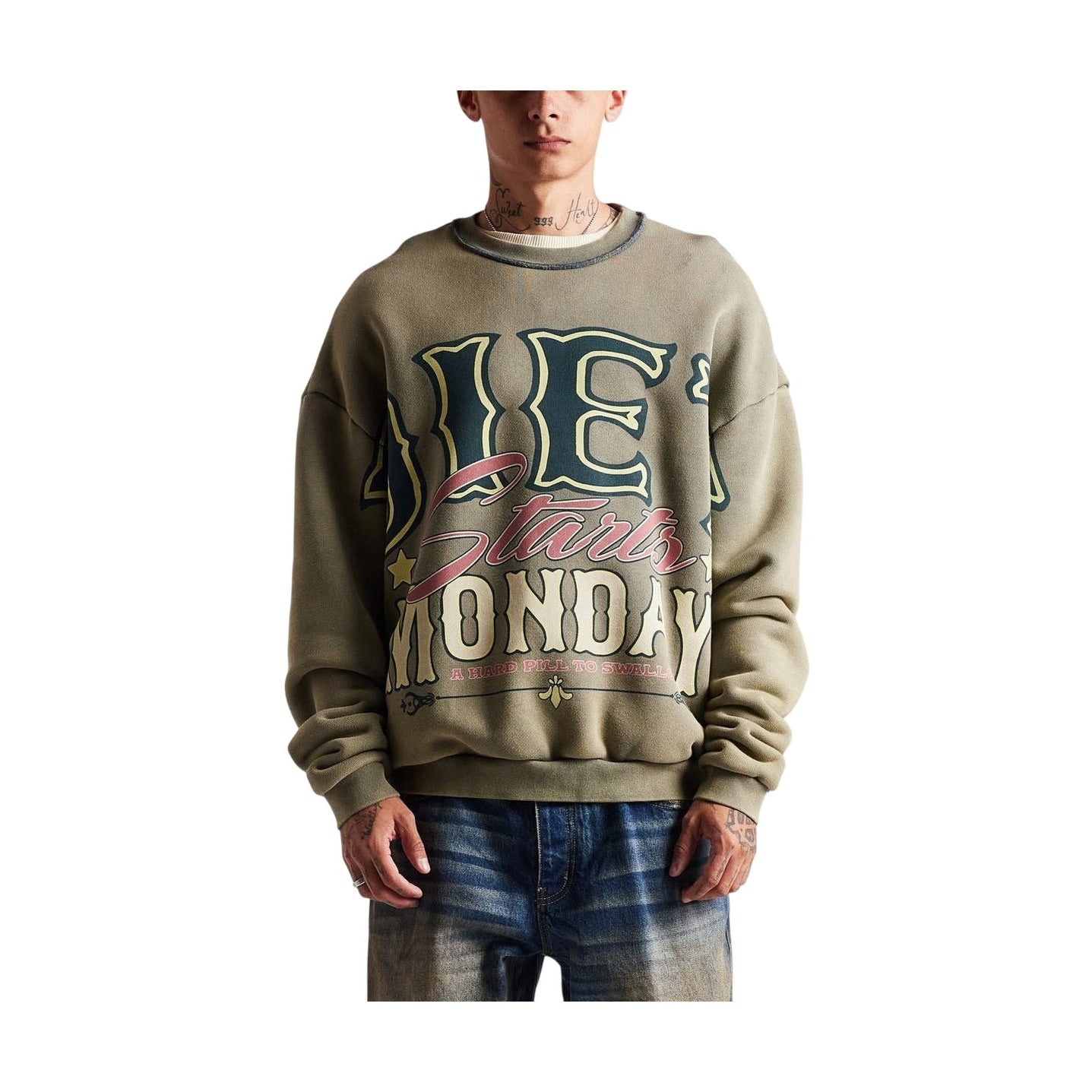 Jumbo Crewneck Sweatshirt