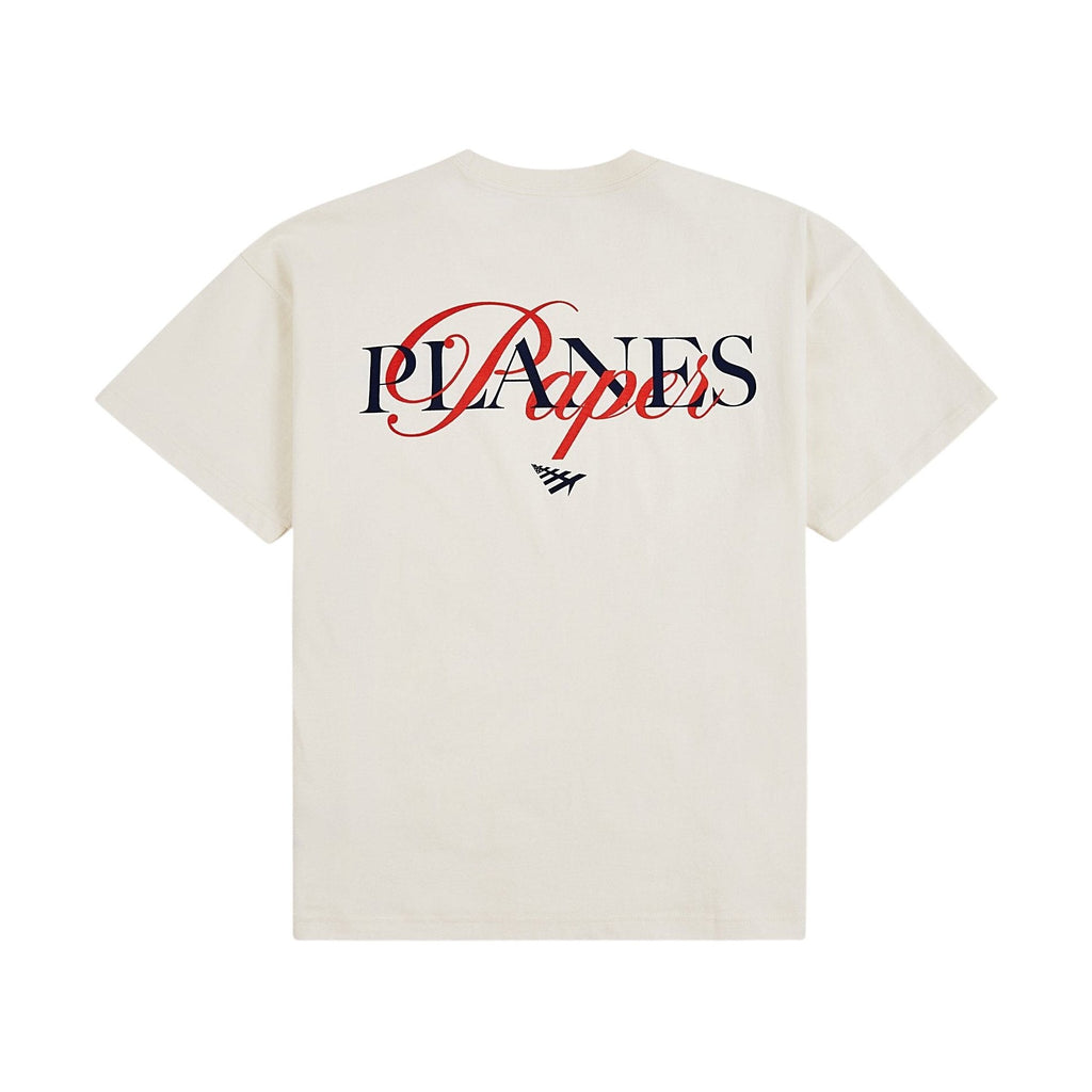 Planes Mixed Script Tee