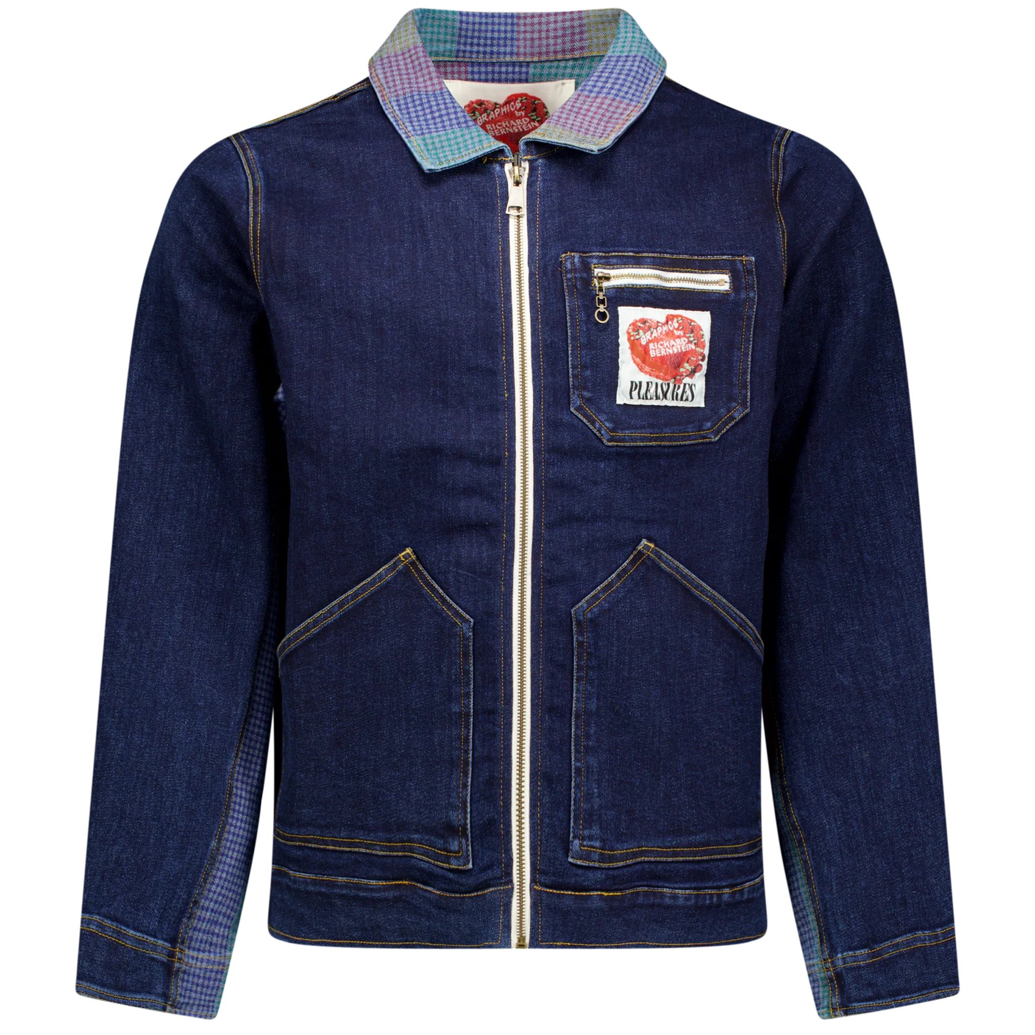 Pleasures x Richard Bernstein Cake Denim Jacket